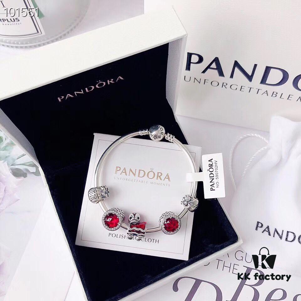 Exclusive Launch 🍀 Chinese Red Festive Lion Dance Pendant Charm with 🍀 Fresh and Elegant Style, Truly Stunning!