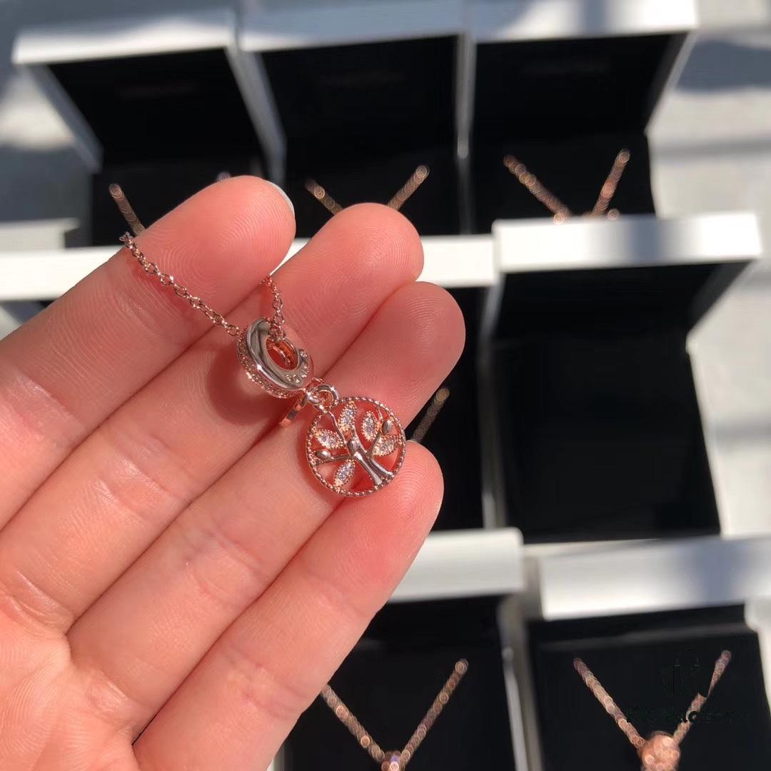 Pandora Rose Gold Tree of Life Necklace