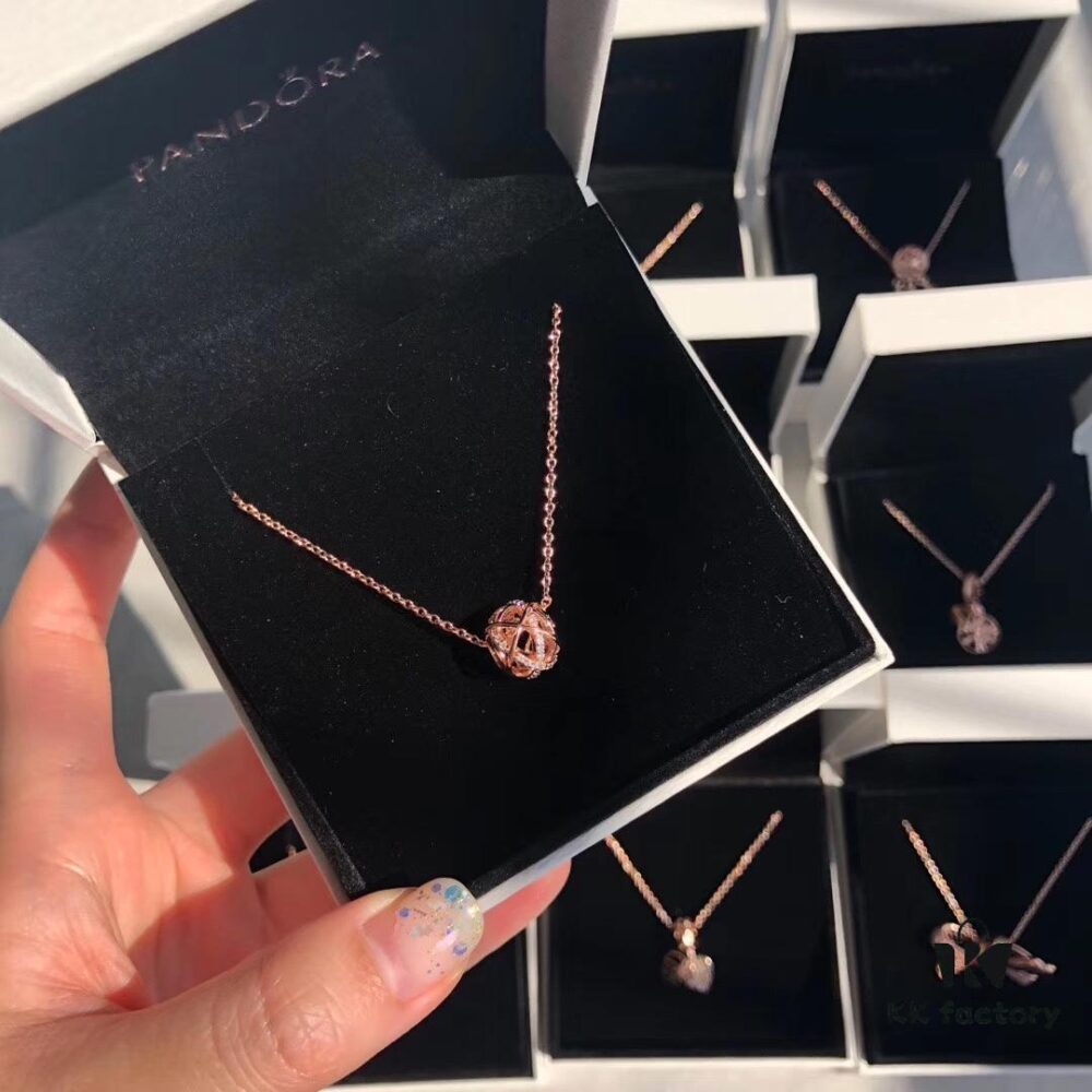 Pandora Rose Gold Galaxy Necklace