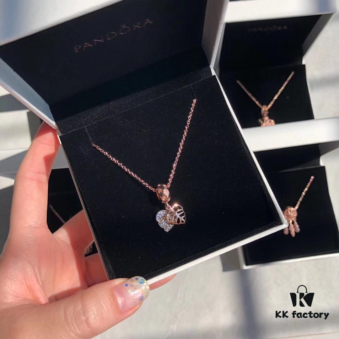 Pandora Leaf Necklace