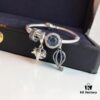 Pandora Sweet Holiday Bracelet Set - Guan Xiaotong Same Style Ocean Heart, Hot Air Balloon, and Airplane Charms