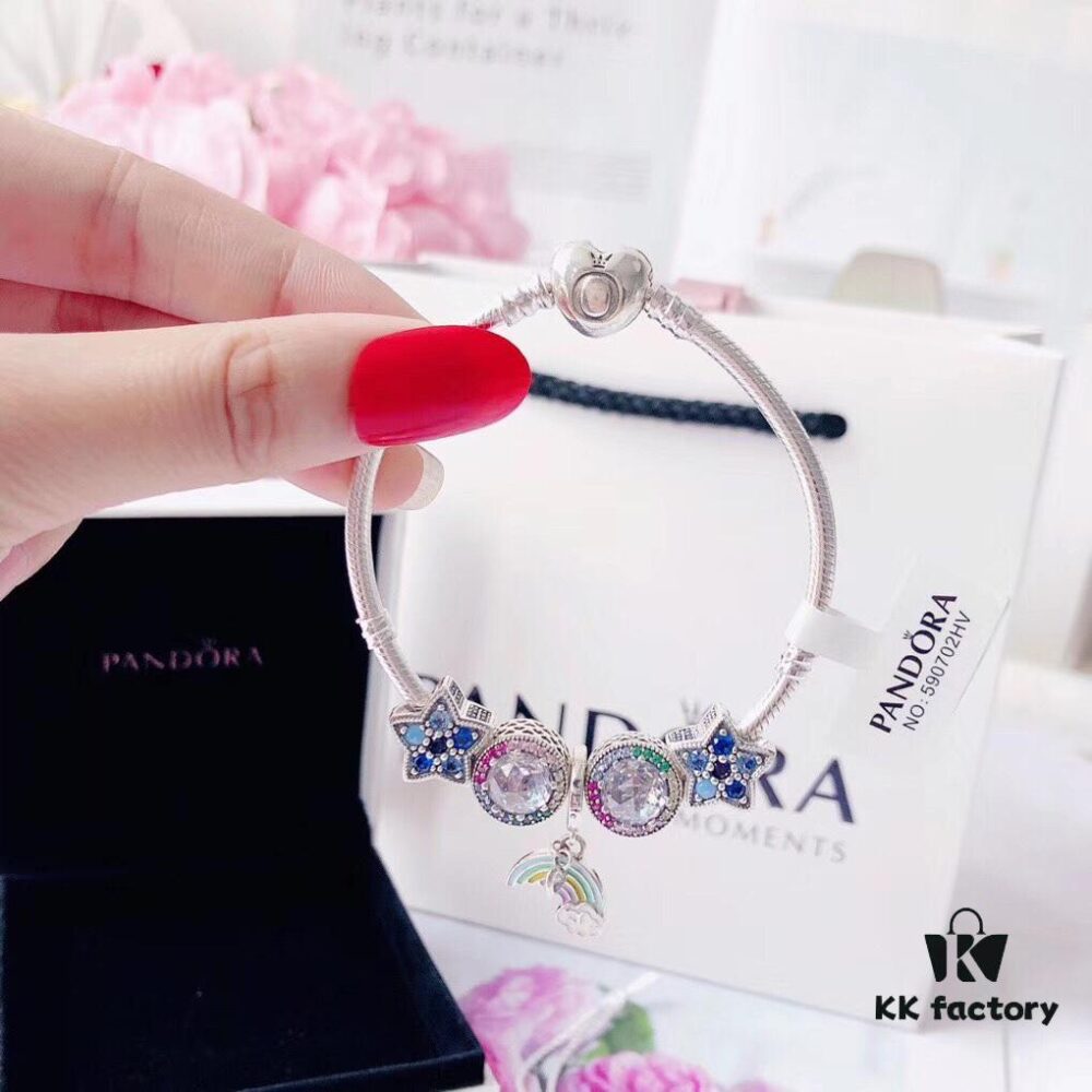 Exclusive Launch 🍀 Rainbow Series Charms Combination 🍀 Fresh and Elegant, Truly Stunning!!