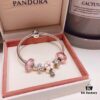 Pandora Pink Bubble Flower Limited Edition! Premium Craftsmanship with Authentic Materials, Perfect Replica of Official Store Quality