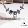 Pandora Pandora Silver Deep Purple Dream Catcher New Arrival! Highest Quality on Market, Supports Counter Cleaning! Made with Counter Materials, Perfect 1:1 Craftsmanship!