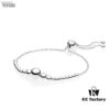 M7 Pandora Bead Bangle Bracelet - PANDORA 925 Sterling Silver Linked Bead Bracelet, Simple, Elegant, and Fashionable