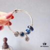 Pandora Pandora Brilliant Blue Ice Crystal New Arrival! Made with counter materials, one-to-one perfect craftsmanship, quality comparable to official counter!