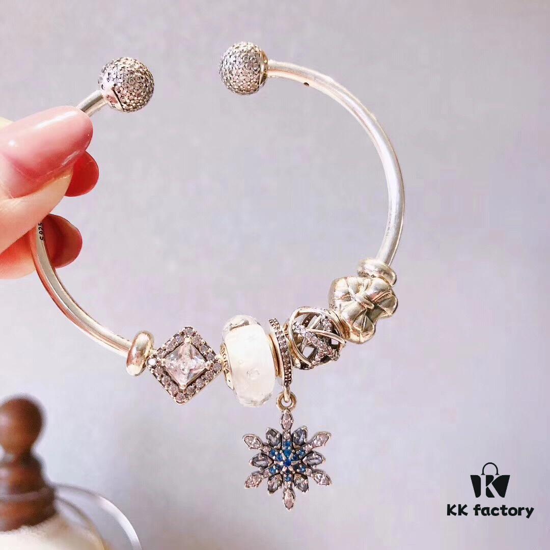 Pandora White Bubble New Arrival! Premium Craftsmanship with Store-Quality Materials, Exquisitely Designed to Match Authentic Counter Products