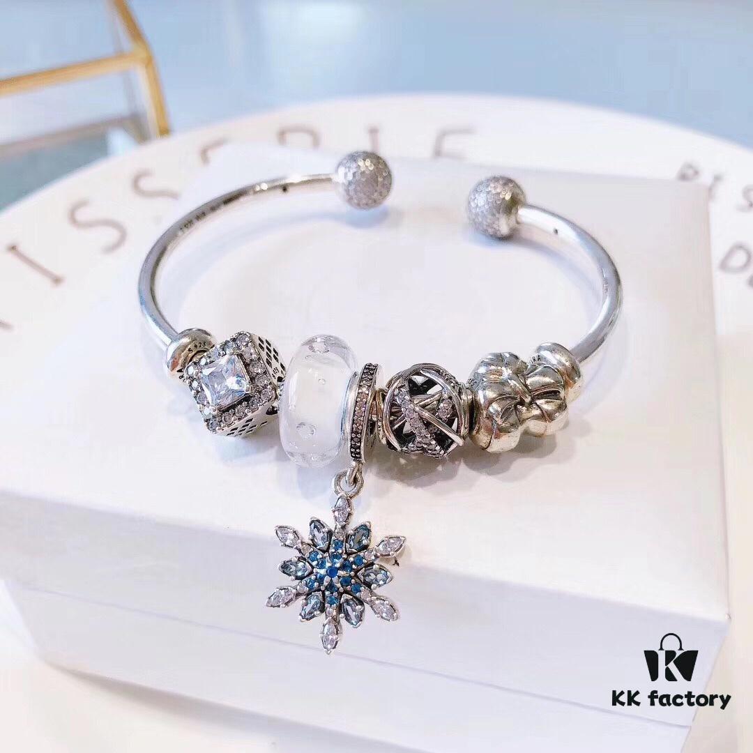 Pandora White Bubble New Arrival! Premium Craftsmanship with Store-Quality Materials, Exquisitely Designed to Match Authentic Counter Products