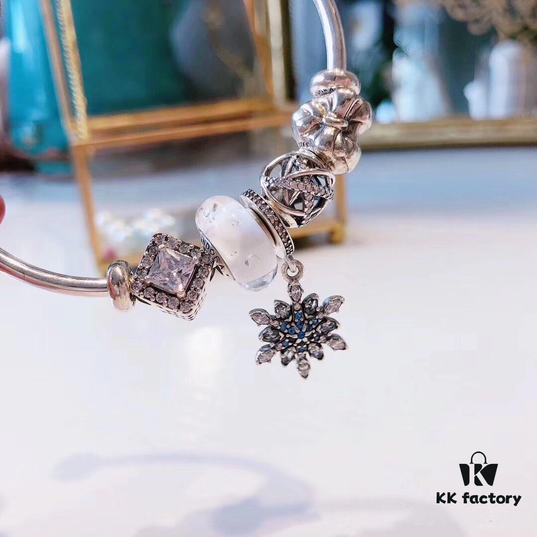 Pandora White Bubble New Arrival! Premium Craftsmanship with Store-Quality Materials, Exquisitely Designed to Match Authentic Counter Products