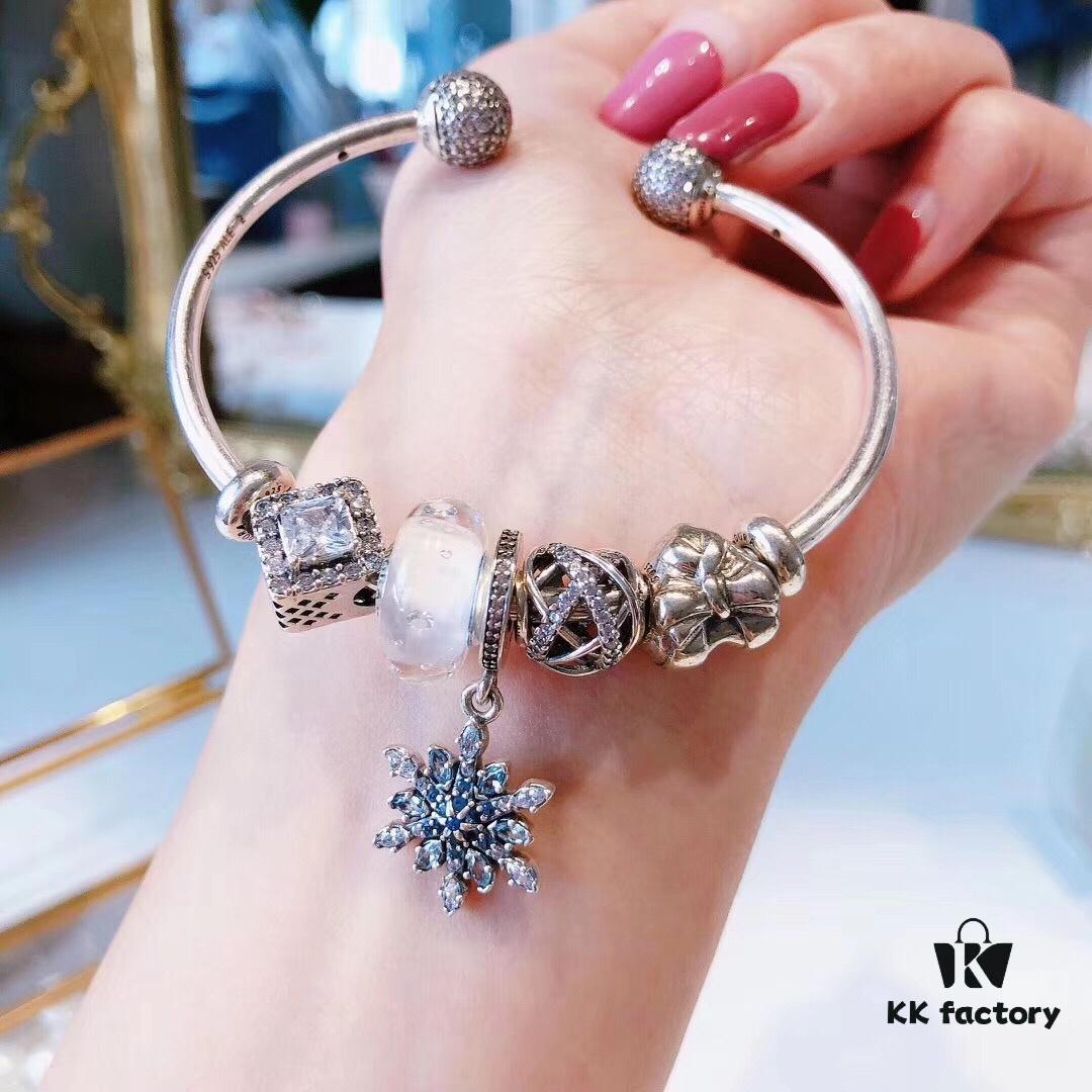 Pandora White Bubble New Arrival! Premium Craftsmanship with Store-Quality Materials, Exquisitely Designed to Match Authentic Counter Products