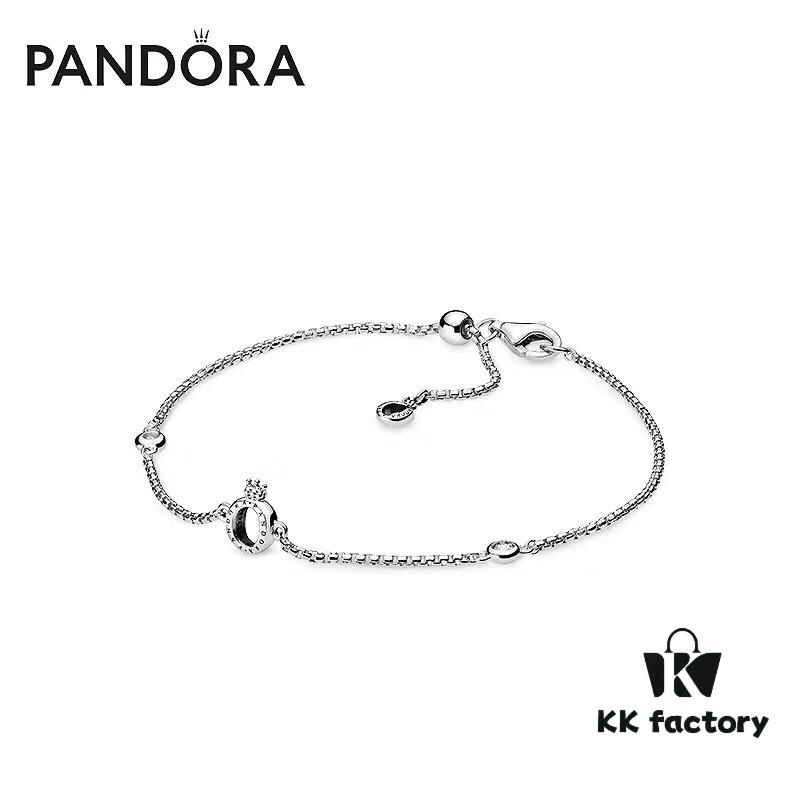 Pandora 👑 New Crown Bracelet and Stud Earrings Set