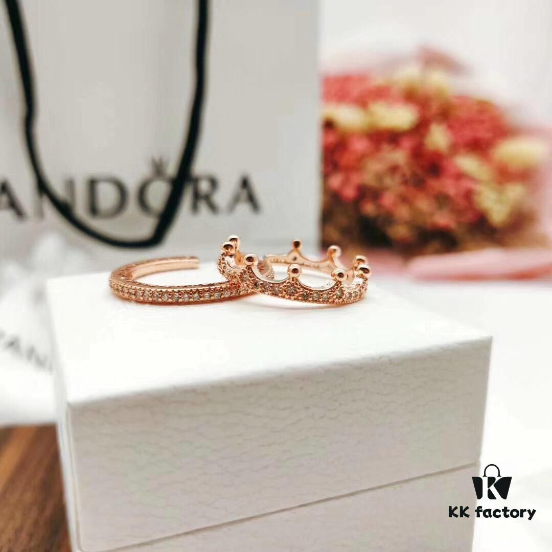 Pandora Magic Crown Princess Stackable Ring