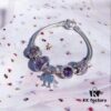 Pandora Bella in Sterling Silver with Purple Enamel and Sparkling Details - Imported Thai Original Design