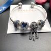 Pandora ❄️ New Year's Collection Recommended. Proxy Purchase Level Personalized Bracelet 925 Sterling Silver, Imported Eight Hearts and Eight Arrows Rhinestones, Full Weight and Quantity, Handcrafted Setting, Synthetic Cubic Zirconia, Enamel
