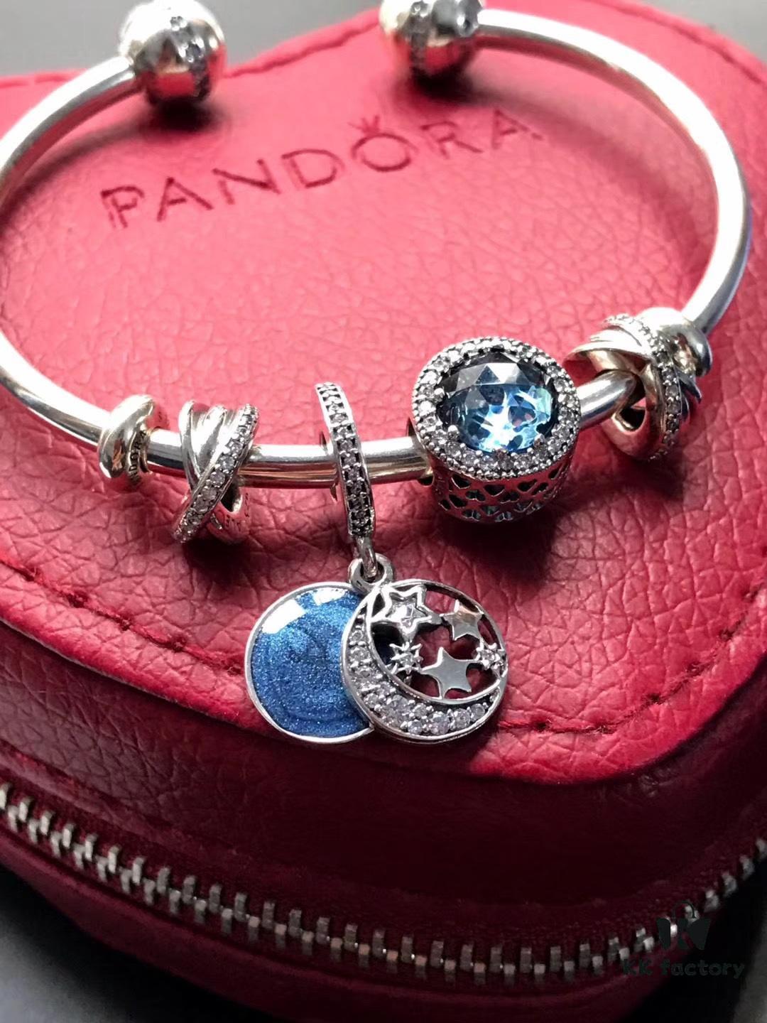 Pandora❄️ New Year's New Arrival Recommendation. Proxy Purchase Level Customizable Bracelet with 925 Sterling Silver, Imported Rhinestones (Eight Hearts and Eight Arrows), Full Weight and Quantity, Handcrafted Setting, Synthetic Cubic Zirconia, Enamel