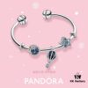 Pandora ❄️ New Year's Collection Recommendation | Premium Customizable Bracelet with 925 Sterling Silver, Imported Eight Hearts and Arrows Rhinestones, Enamel Accents