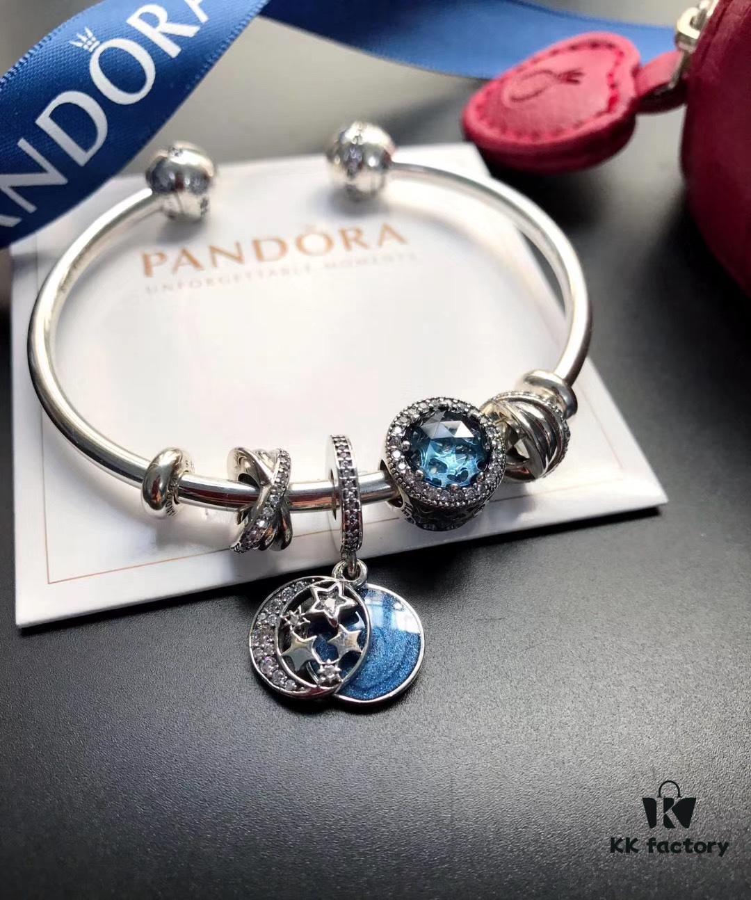 Pandora❄️ New Year's New Arrival Recommendation. Proxy Purchase Level Customizable Bracelet with 925 Sterling Silver, Imported Rhinestones (Eight Hearts and Eight Arrows), Full Weight and Quantity, Handcrafted Setting, Synthetic Cubic Zirconia, Enamel