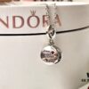 New Arrival Pandora Style Christmas Double Charm with Engraved Santa, Reindeer, Love Peace Joy Design
