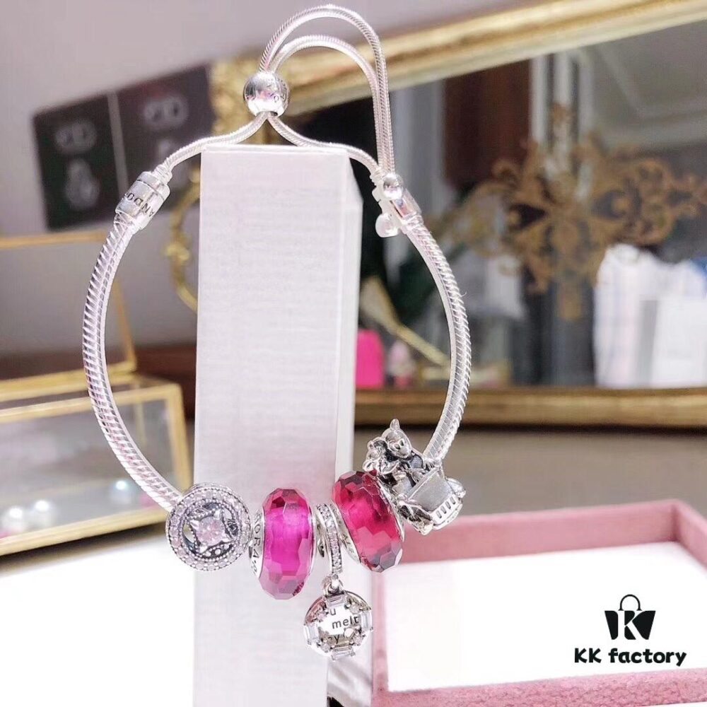 Pandora Rose Red Ice Crystal Sculpture ❄️ New Arrival! High-Quality ZP Material, Exquisite Craftsmanship Comparable to ZP