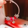 Pandora Rose Red Ice Crystal Sculpture ❄️ New Arrival! High-Quality ZP Material, Exquisite Craftsmanship Comparable to ZP