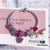 Pandora Pandora Enthusiastic Rose Red Festive Double Happiness New Arrival! Perfectly crafted with one-to-one cabinet materials, quality comparable to official counter products!