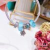 Pandora Night Glow Mint Summer Starfish New Arrival! 1:1 Perfect Craftsmanship with Store-Quality Materials