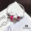 Pandora Enchanted Passionate Pink Bella Valentine's Day New Arrival! 1:1 Perfect Craftsmanship with Store-Quality Materials