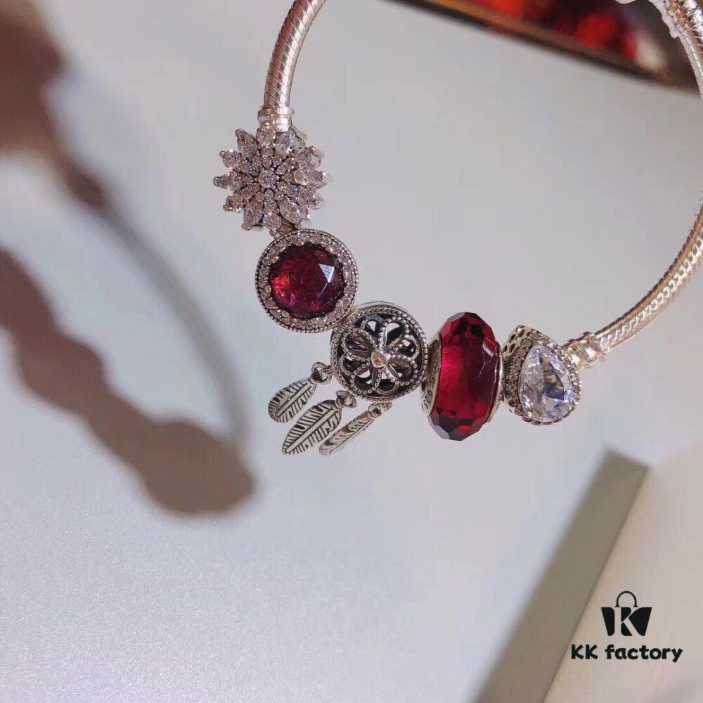 Pandora Dream Catcher in Rose Red - New Arrival, Premium Replica