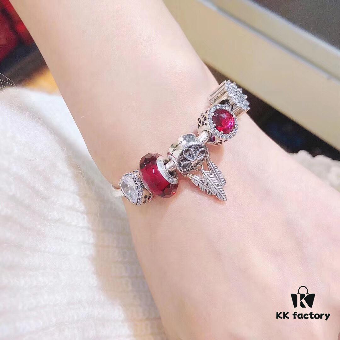 Pandora Dream Catcher in Rose Red - New Arrival, Premium Replica