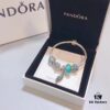 Pandora Mint Parrot New Arrival! Mint Glass with Silver Wire Facet, Double Heart for Valentine's Day, Green Sparkling Bead, Blue Twisted Love, Parrot Pendant