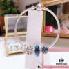 Pandora Enchanted Blue Carriage New Arrival! ZP-Grade Quality, Premium Craftsmanship, Sparkling Deep Blue Faceted Glass, Fairy Tale Carriage Design with Shimmering Navy Blue Heart
