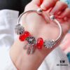 Pandora Bubble Red Sparkle Romantic Dream Catcher New Arrival! High-Quality Replica with Authentic Materials