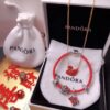 Pandora New Year Flash Sale: Red Swan Necklace + Pandora Red String Bracelet Set