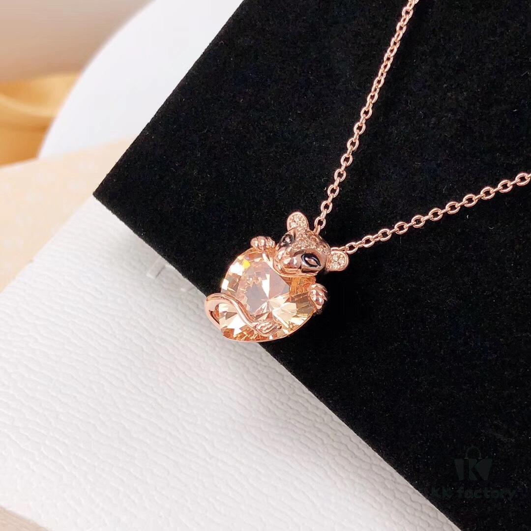 PANDORA Sparkling Princess Lion Heart Necklace