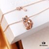 PANDORA Sparkling Princess Lion Heart Necklace