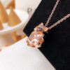 PANDORA Sparkling Princess Lion Heart Necklace