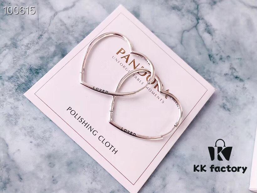 Pandora Heart Earrings 'You Are Worthy of Love' - Official Website Same Style