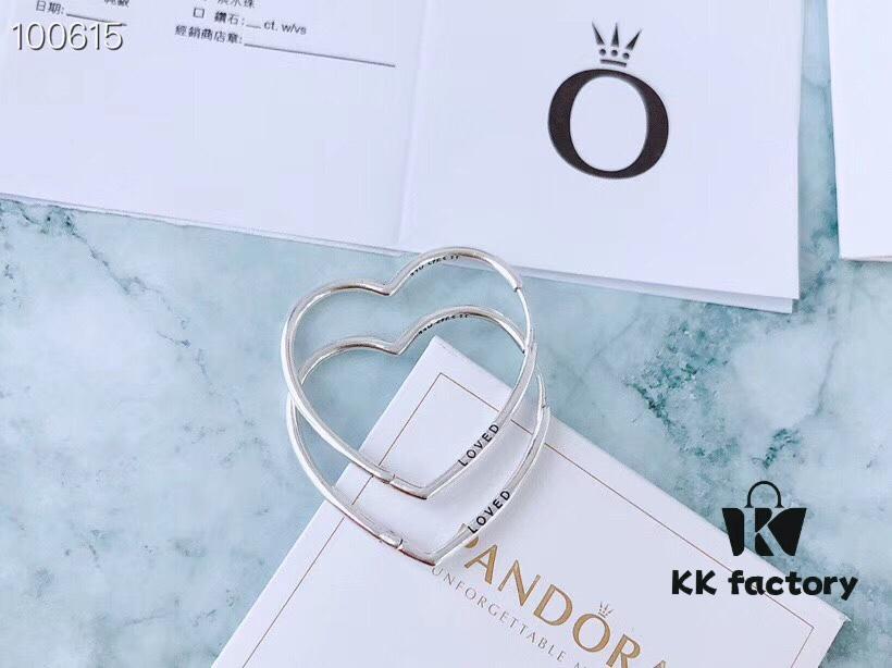 Pandora Heart Earrings 'You Are Worthy of Love' - Official Website Same Style