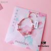 Pandora Manman Peach Blossom Series 'Blooming Splendor' Adjustable Bracelet