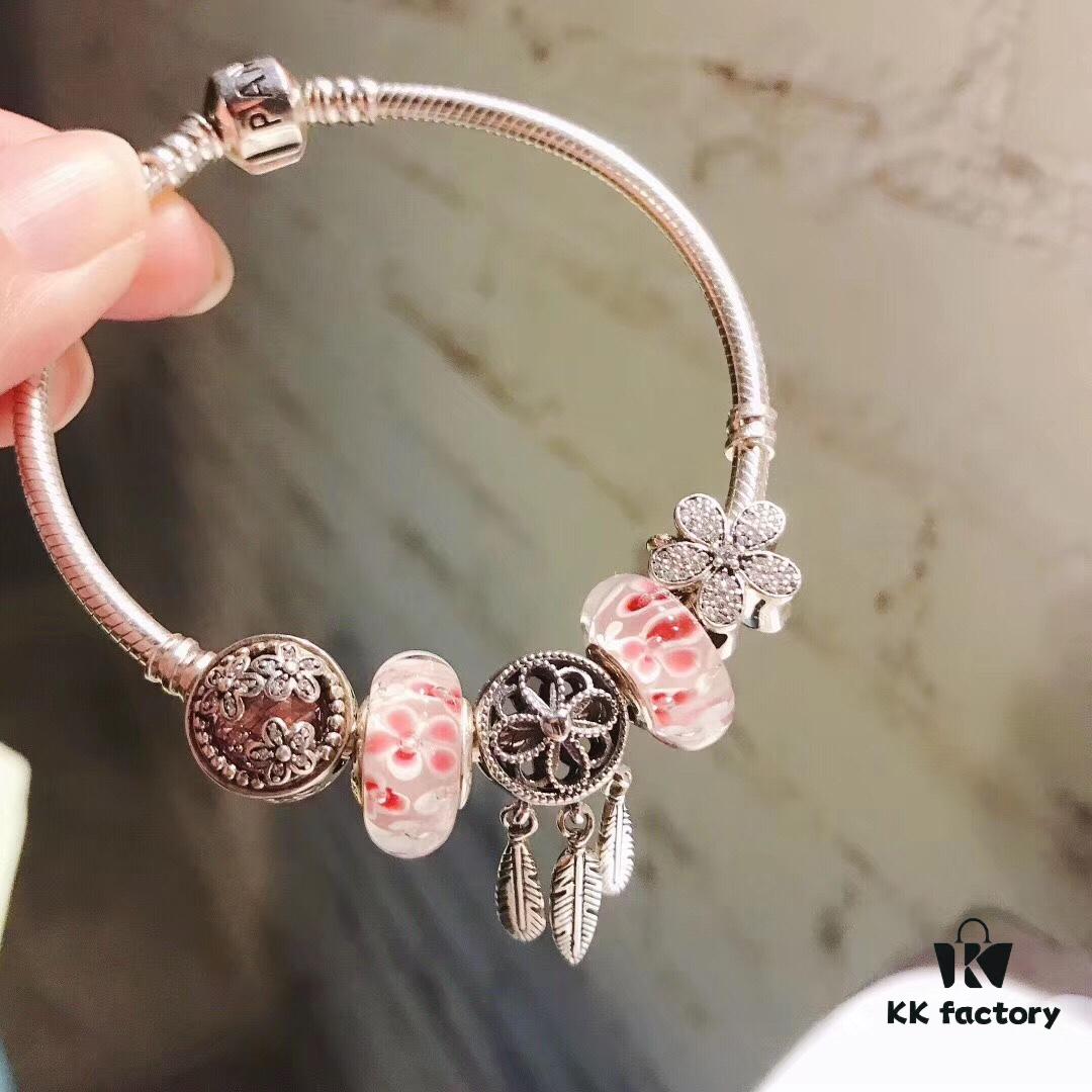 Pandora Blooming Peach Blossom Dream Catcher Pendant - New Arrival, Premium Quality Replication