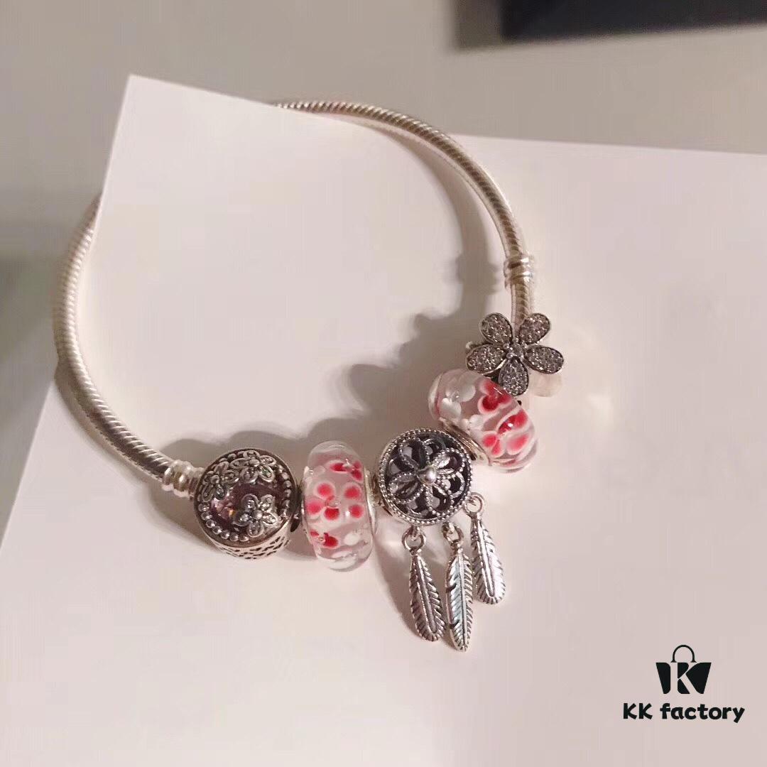 Pandora Blooming Peach Blossom Dream Catcher Pendant - New Arrival, Premium Quality Replication