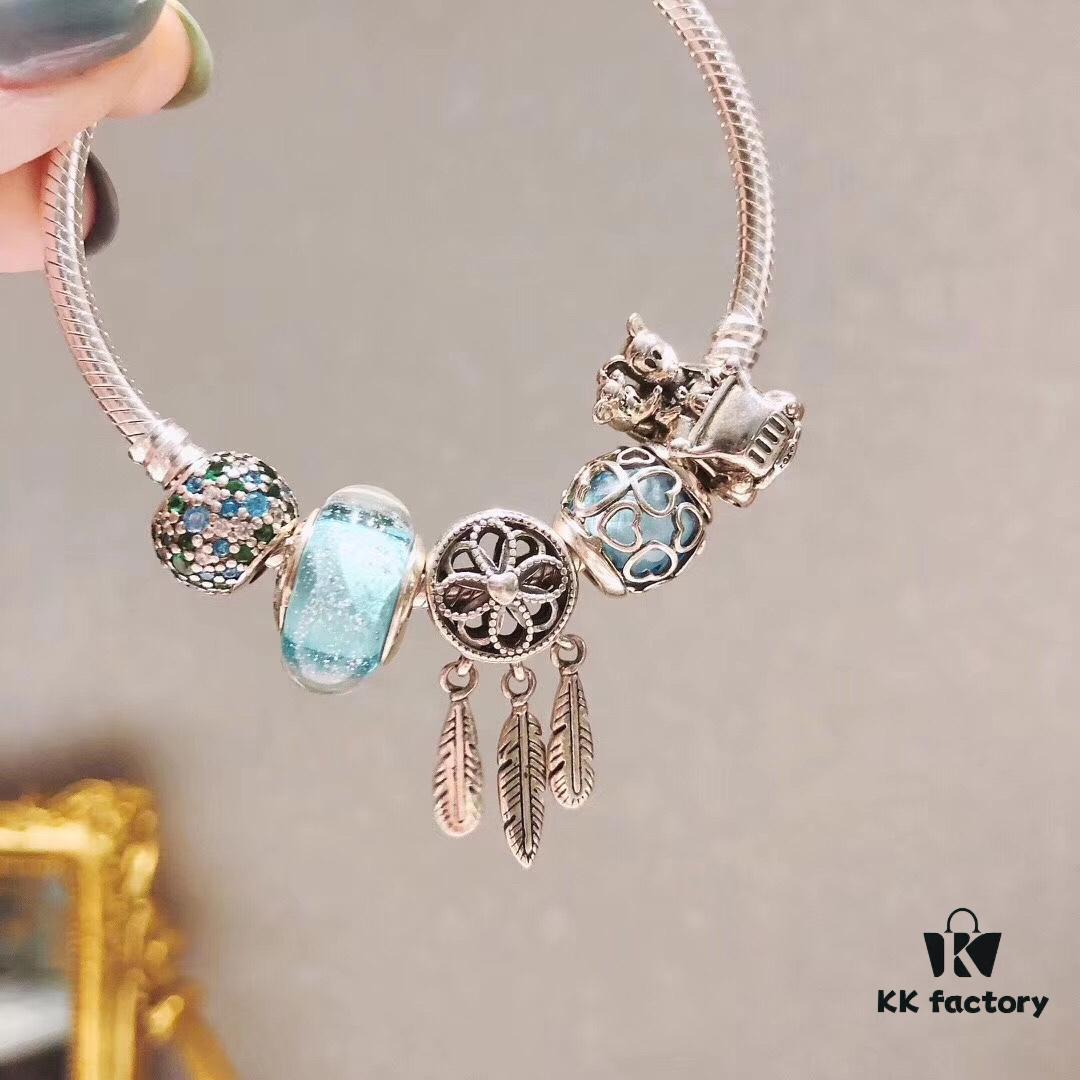Pandora Night Glow Mint Dream Catcher Pendant – New Arrival, Luxurious Craftsmanship with Store-Quality Materials