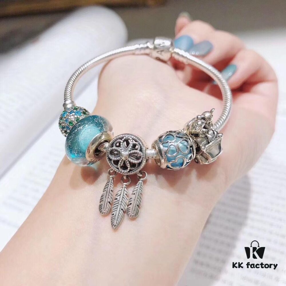 Pandora Night Glow Mint Dream Catcher Pendant – New Arrival, Luxurious Craftsmanship with Store-Quality Materials