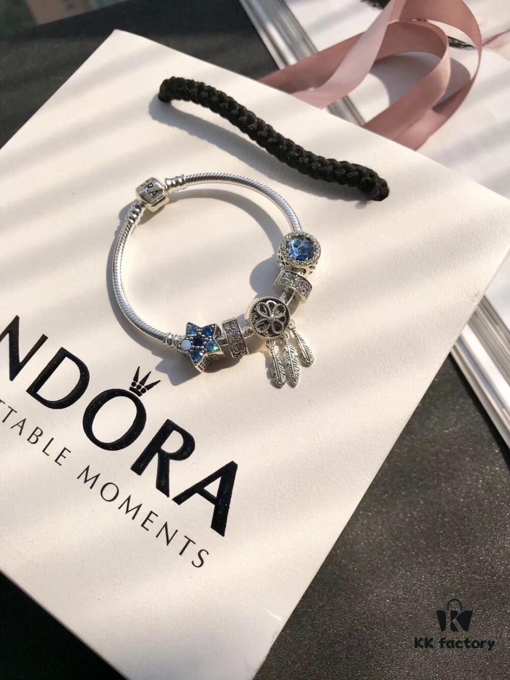 Pandora Sacred Dreamcatcher Series! 925 Sterling Silver, Full Weight, Authentic Engraving, Exquisite Enamel Craftsmanship, Hand-Set Imported Sparkling Zirconia Stones!