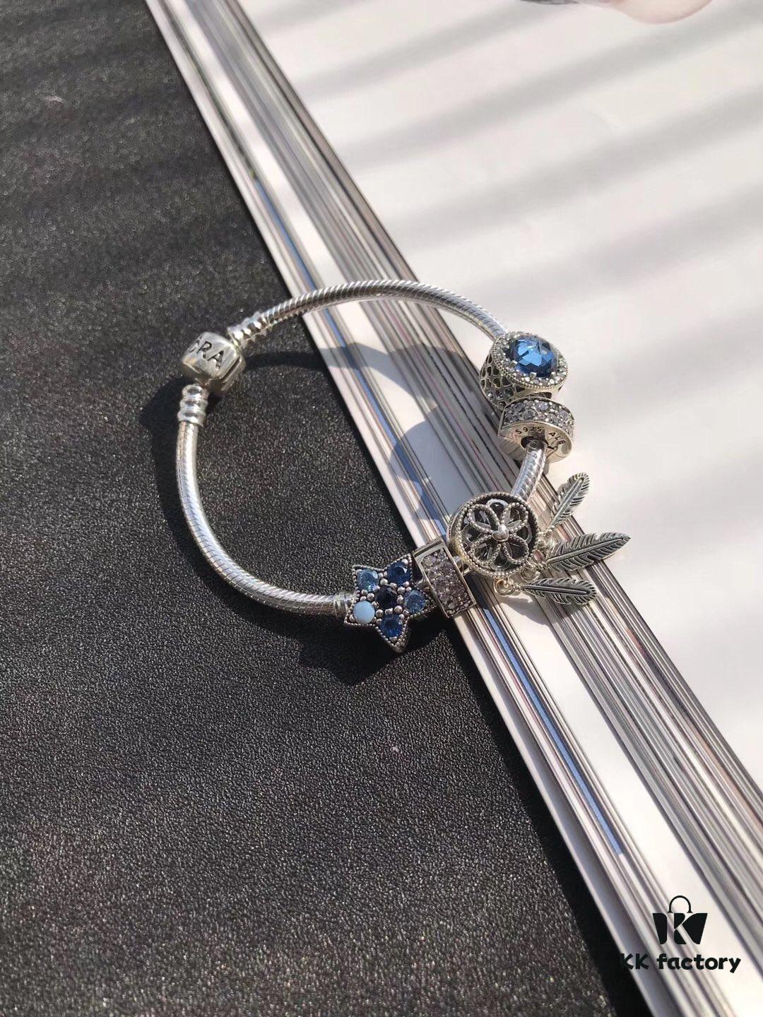 Pandora Sacred Dreamcatcher Series! 925 Sterling Silver, Full Weight, Authentic Engraving, Exquisite Enamel Craftsmanship, Hand-Set Imported Sparkling Zirconia Stones!