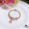 Pandora Rose Olive Tree New Arrival, Rose Daisy Flower, Rose Openwork Galaxy, Rose Sparkling Zircon Heart Clip, Rose Olive Tree Pendant, S925 Silver with Original Retail Packaging