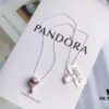 Exclusive 👏 Pandora's Latest 'Red Hot Air Balloon' Necklace Set from Official Website, 925 Silver Hot Air Balloon Charm Adorned with Sweet Pink and White Accents 💕 Symbolizing a Slow-Living Lifestyle and Big, Real Dreams… Exquisitely Enchanting ✨✨