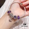 Pandora Pandora Purple Sparkling Bird New Arrival! Made with counter materials, perfectly crafted one-to-one, quality comparable to counter!