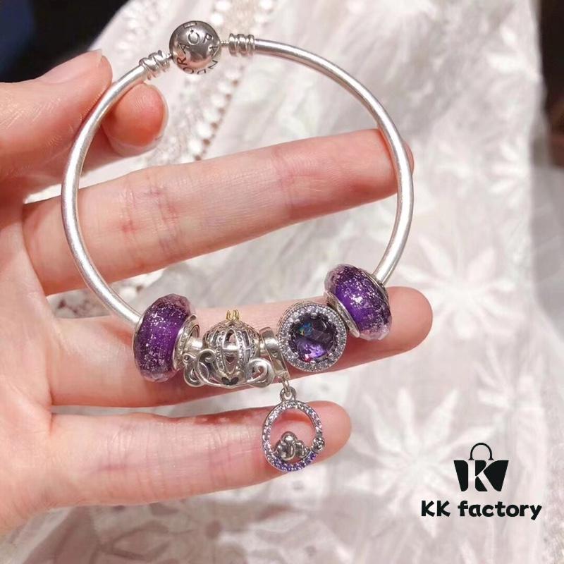 Pandora Pandora Purple Sparkling Bird New Arrival! Made with counter materials, perfectly crafted one-to-one, quality comparable to counter!