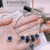 Pandora Elegant Set (Bracelet + Necklace) with Full Counter Packaging - 9 Stylish Choices for You